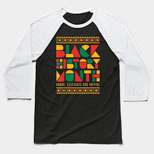 Black History Month, Black History Baseball T-Shirt